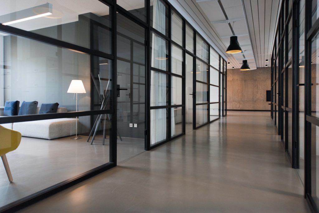 Interior photography of commercial buildings are more compelling when they are composed thoughtfull